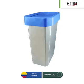 Bote de basura tapa vaivén Estrabins IML 10 L