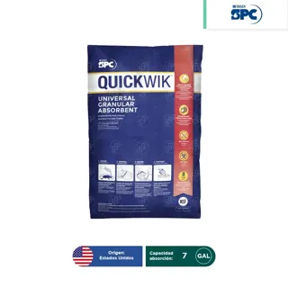 Absorbente granular fibra de coco Quickwik 20 LB - 7 Gal