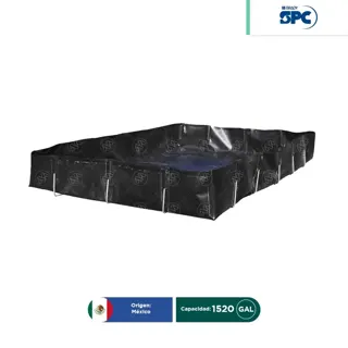 Berma con varilla en L para derrames 15×15′ ft SPC