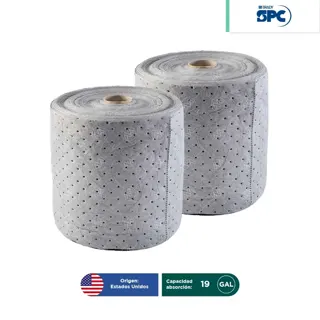 Rollos de tapetes absorbentes Universal Basic 15″x150′ SPC