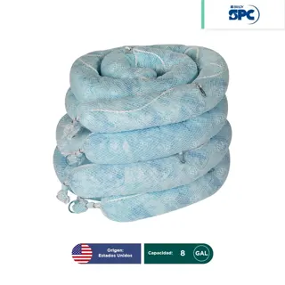 Barrera absorbente ENV aceite 5″x10 ft | 12.7×304 cm SPC