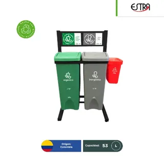 Estación ecológica 2 a 5 divisiones accesorio P Estra MR 53 L