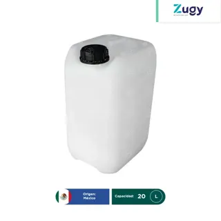 Garrafa de plástico apilable Zugy 20 L