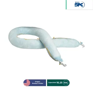 Barrera absorbente ENV aceite 8″x10 ft | 20.32×304 cm SPC