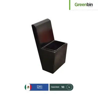 Bote multiservicios para gasolinera - limpia parabrisas Greenbin 10 L