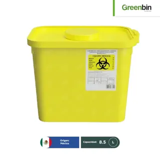 Contenedor para residuos líquidos RPBI AM Greenbin 8.5 L