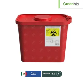 Contenedor para residuos líquidos RPBI RJ Greenbin 8.5 L