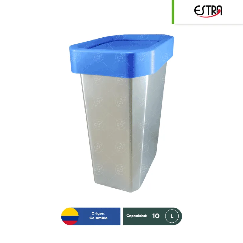 Bote de basura tapa vaivén Estrabins IML 10 L