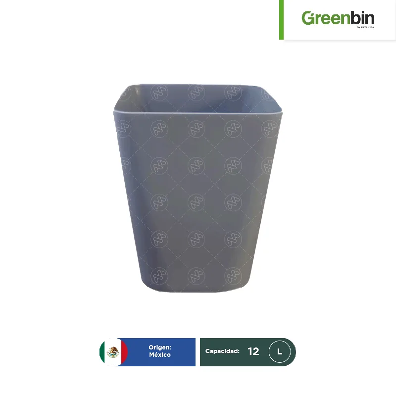 Cesto para basura Matizado Greenbin 12 L