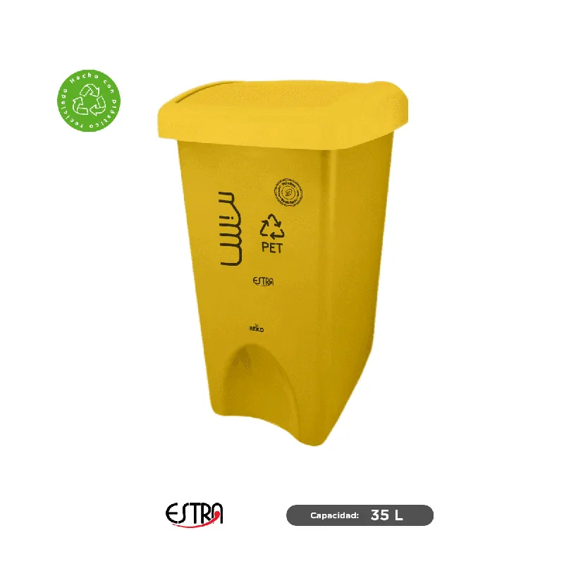 Bote de basura tapa vaivén Estra MR 35 L