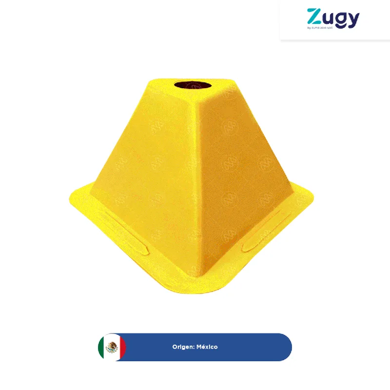 Cono de plástico magnético personalizable Zugy