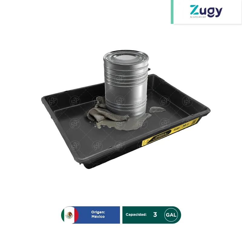 Charola para derrames 60x40x7 cm Zugy 3 Gal