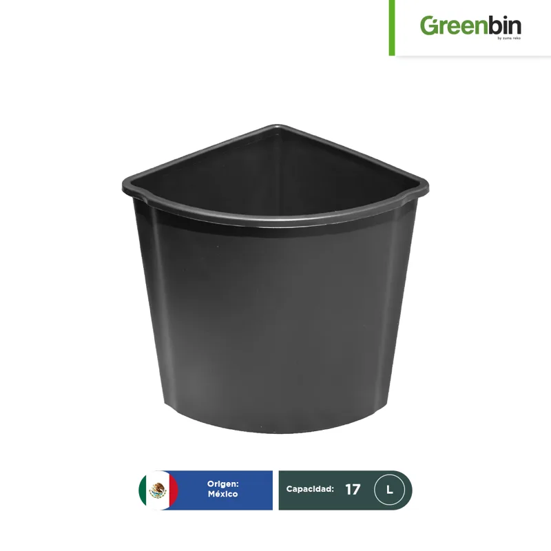 Cesto papelero esquinero Greenbin 17 L