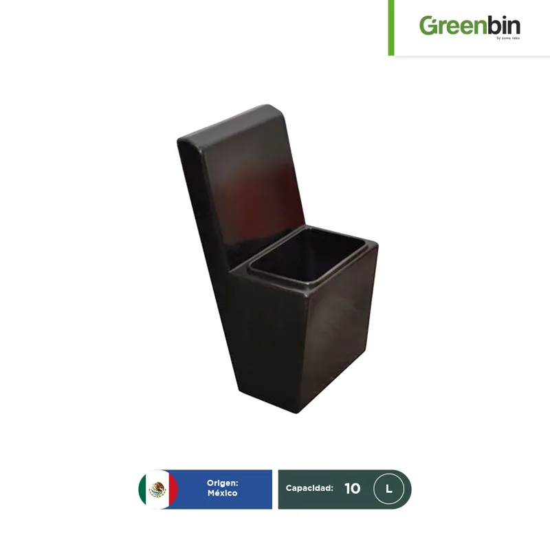 Bote multiservicios para gasolinera - limpia parabrisas Greenbin 10 L