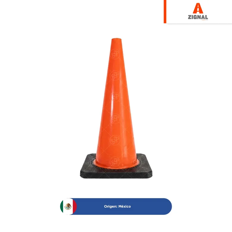 Cono vial sin reflejante Zignal