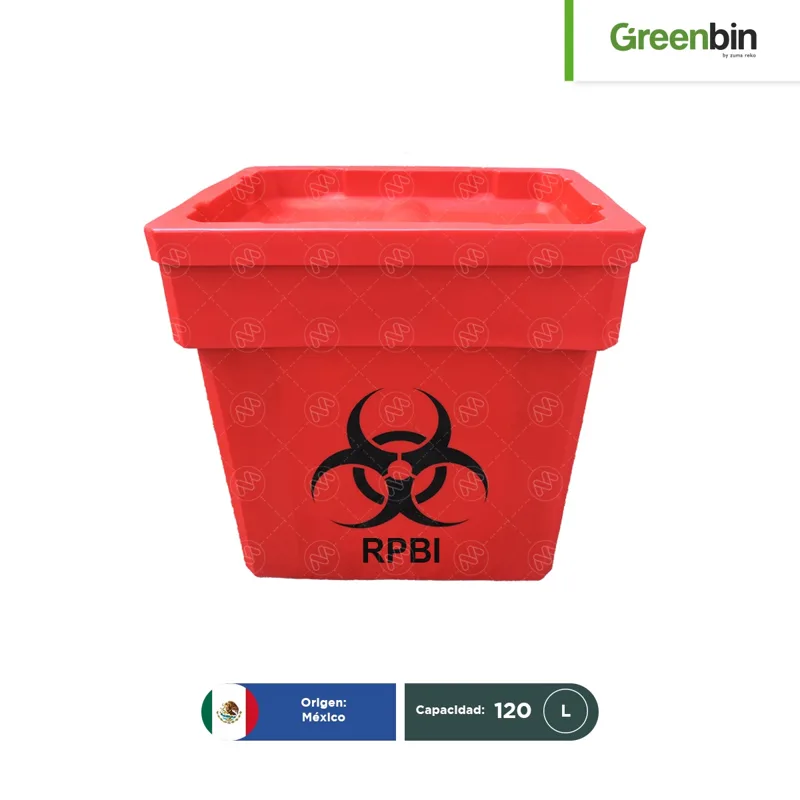 Contenedor para RPBI Greenbin 120 L